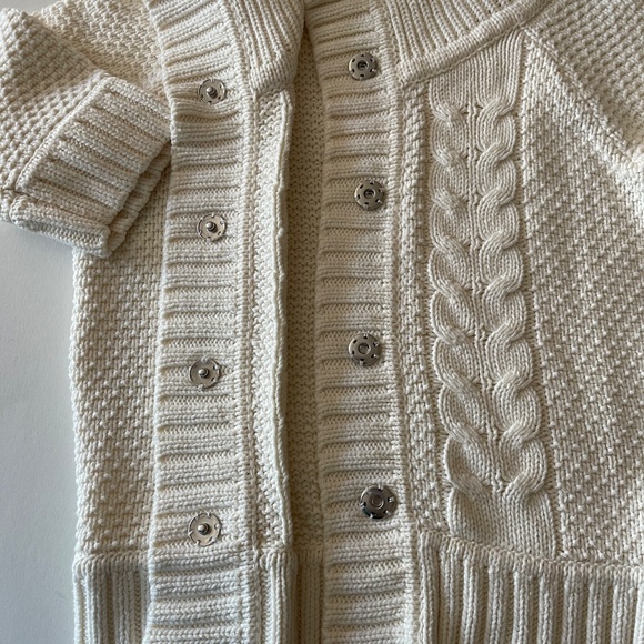 Express Cream Knit Cardigan - size M - Picture 12 of 16